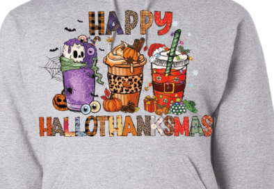 Happy Hallothanksmas Hoody Hoodie 