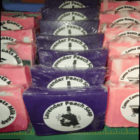 Soap Lavender Peach Soap Bar