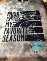 T-Shirt Musky is my Favorite Season 