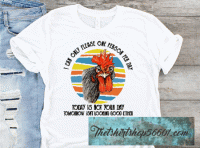T-Shirt Please one person Rooster