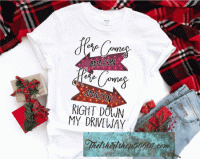 T-shirt Here Comes Amazon 